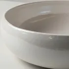 Évier de comptoir en argile Raku avec lustre craquelé métallique - Prisma Viadurini