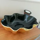 Vasque à poser en céramique colorée différentes finitions L 65 cm - Cube Viadurini