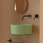 Lavabo à poser en céramique de différentes finitions fabriqué en Italie - Balls Viadurini
