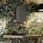 Vasque à poser en céramique brillante ou mate Made in Italy - Ferry Viadurini