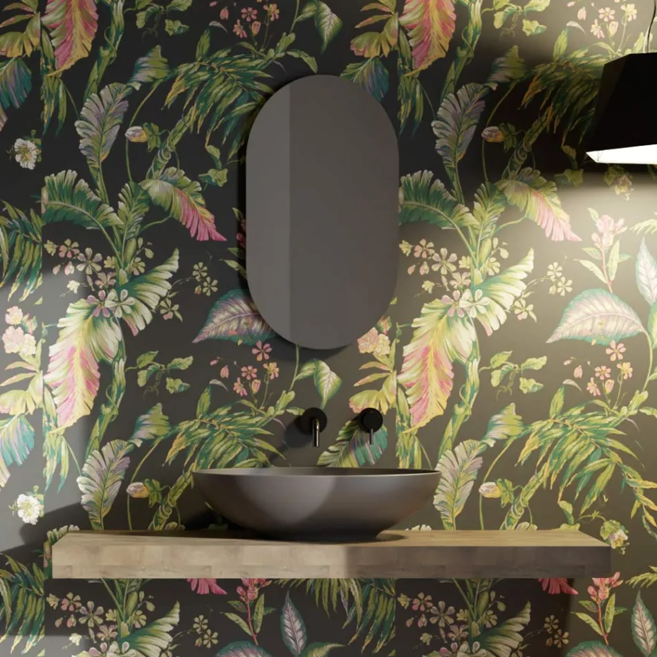 Vasque à poser en céramique brillante ou mate Made in Italy - Ferry Viadurini