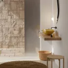 Vasque à poser en céramique brillante ou mate Made in Italy - Ferry Viadurini