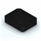 Vasque à poser en céramique moderne made in Italy, Zulimo Viadurini