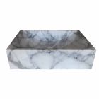 Vasque à poser en marbre Made in Italy - Canova Viadurini