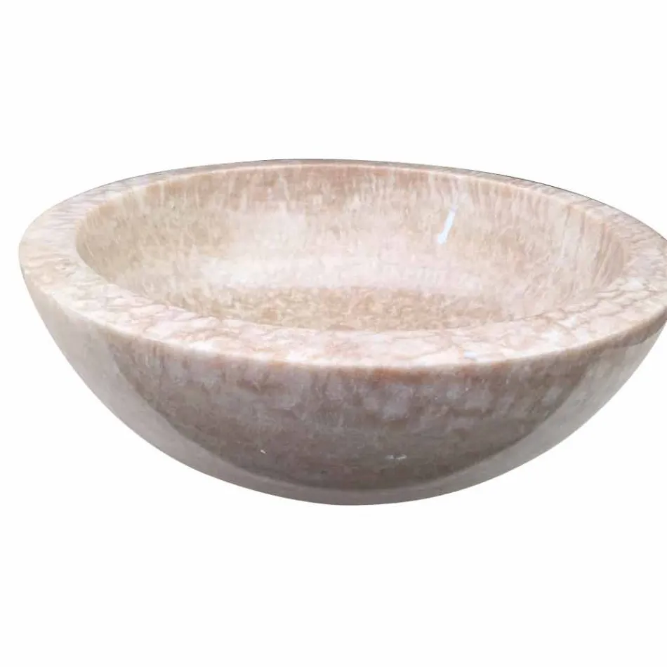 lavabo en pierre naturelle, d'une seule pièce, Ana Viadurini