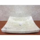 Lavabo en pierre naturelle Onyx Love, pièce unique Viadurini