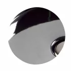 Lavabo à poser en céramique moderne L 60cm fabriqué en Italie, Gaiola Viadurini