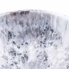 Vasque à poser moderne en résine marron et noire - Dogliola Viadurini