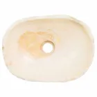 Lavabo à poser fait main en pierre d'onyx - Barolo Viadurini