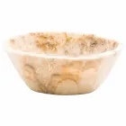 Lavabo à poser fait main en pierre d'onyx - Barolo Viadurini