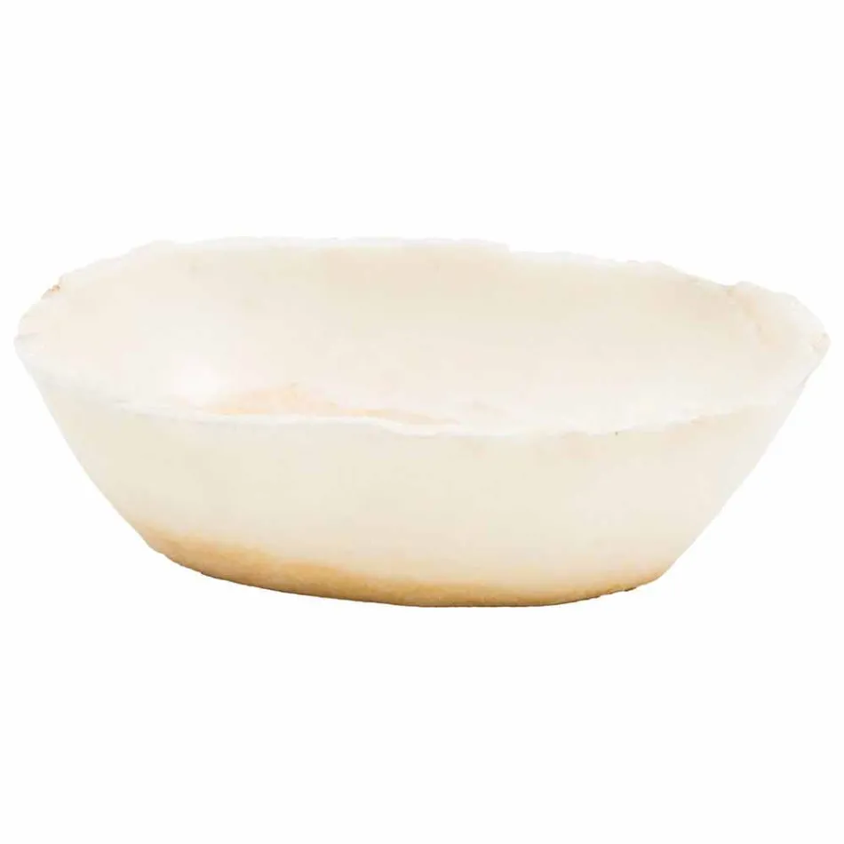Lavabo à poser fait main en pierre d'onyx - Barolo Viadurini