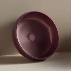 Lavabo de salle de bain à poser en argile réfractaire fabriqué en Italie - Tallone Viadurini