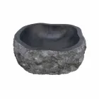 Comptoir pièce de support en marbre noir Mumbai Viadurini