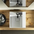 Lavabo à poser Lavis carré et rectangulaire fait en Italie de design