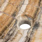 Lavabo à poser fait main en pierre de rivière, Palata Viadurini