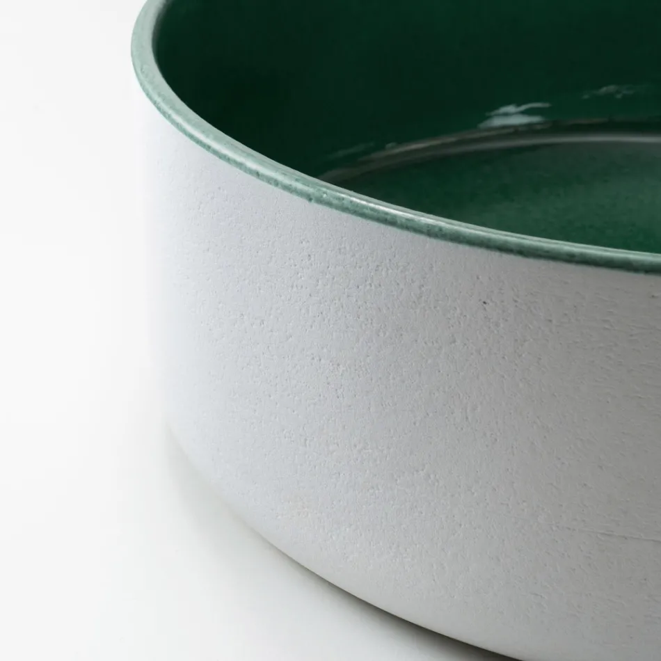 Vasque à poser en terre naturelle, disponible en différentes finitions - Balance Viadurini