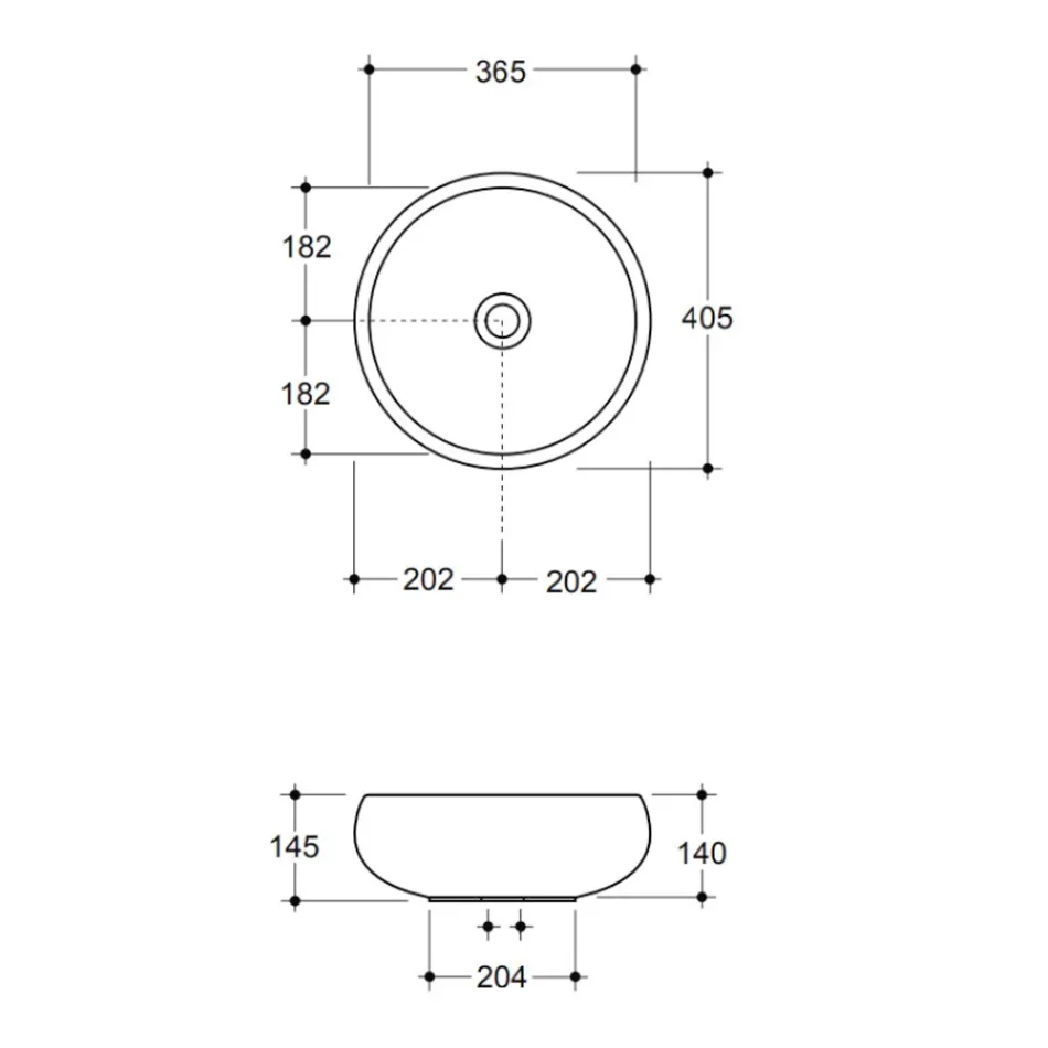 Vasque à Poser Ronde en Céramique Colorée Fabriquée en Italie - Vasque Viadurini