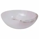 Rond rose lavabo onyx Atrée, une pièce Viadurini