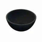 Comptoir soutien Tondo en Noir Basalte Kali Viadurini