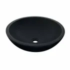 Comptoir soutien Tondo en Noir Basalte Moyo Viadurini