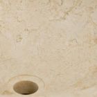 de lavabo rond en pierre naturelle blanche d'emploi Viadurini