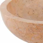 de lavabo rond en pierre naturelle Red Job Viadurini