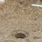 Lavabo support rond, unique, pierre naturelle Ziva Viadurini