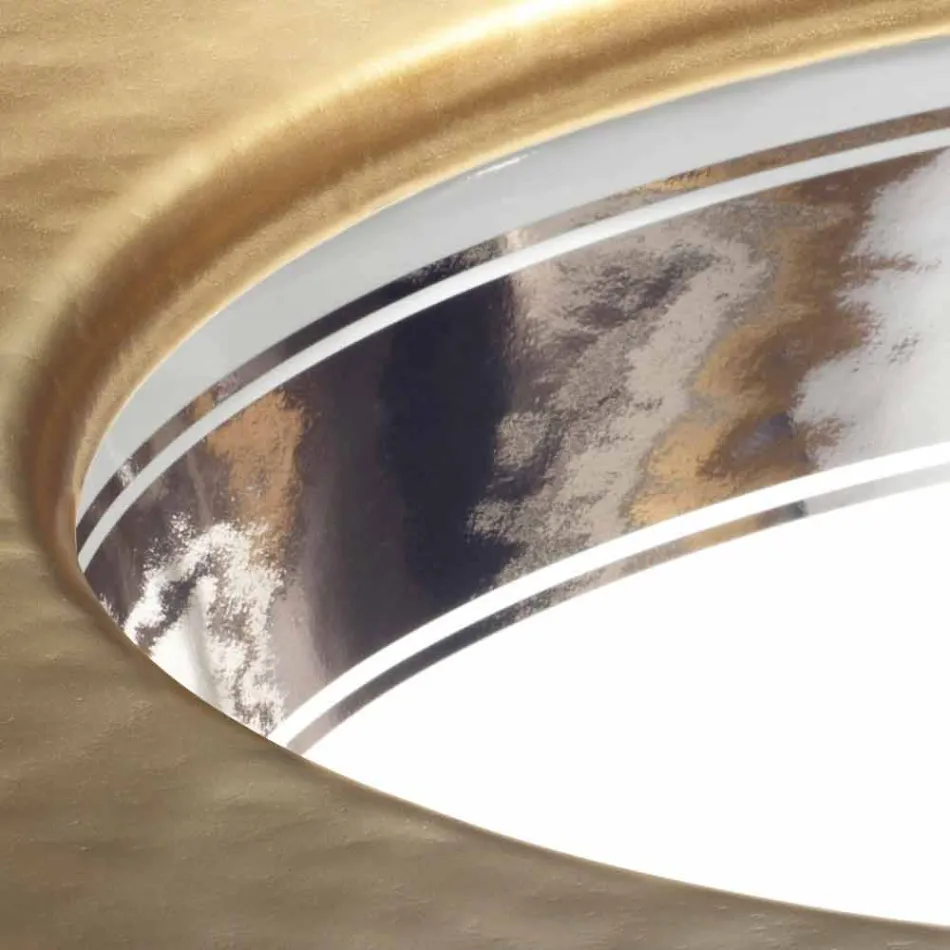 Lavabo baroque encastrable en terre cuite fait main en Italie, Egée Viadurini