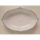 Vasque à poser en céramique design, made in Italy Oscar Viadurini
