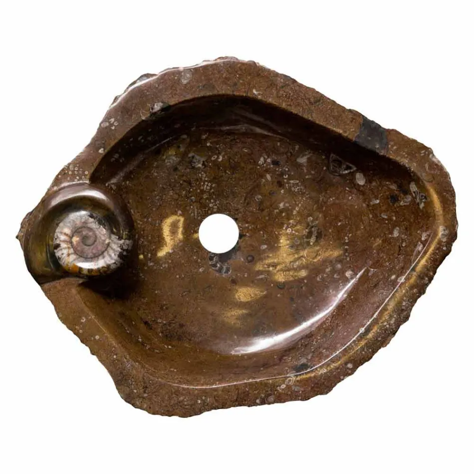 conception lavabo encastré marbre / support Samir, une pièce Viadurini