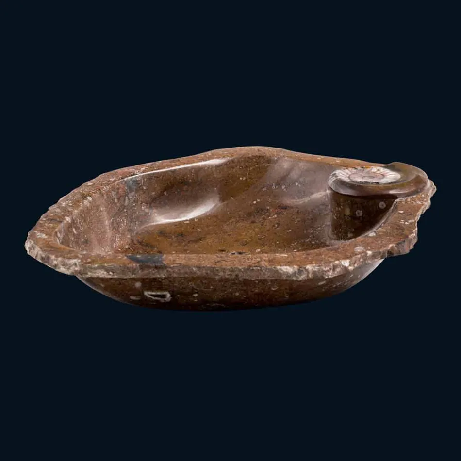 conception lavabo encastré marbre / support Samir, une pièce Viadurini