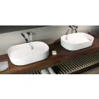 Lavabo à poser sur pied fabriqué en Italie, Formicola Viadurini