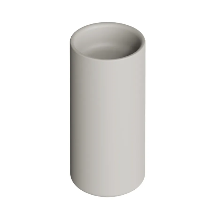 Lavabo à poser sur pied en céramique fabriqué en Italie - Ragazza Viadurini