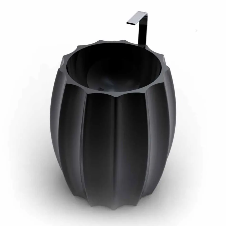 évier autoportante design moderne Cactus, fabriqué en Italie Viadurini