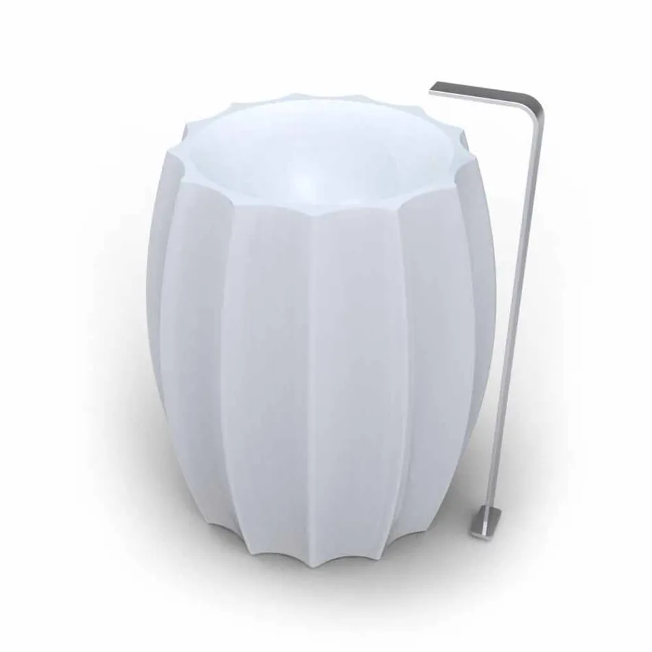 évier autoportante design moderne Cactus, fabriqué en Italie Viadurini