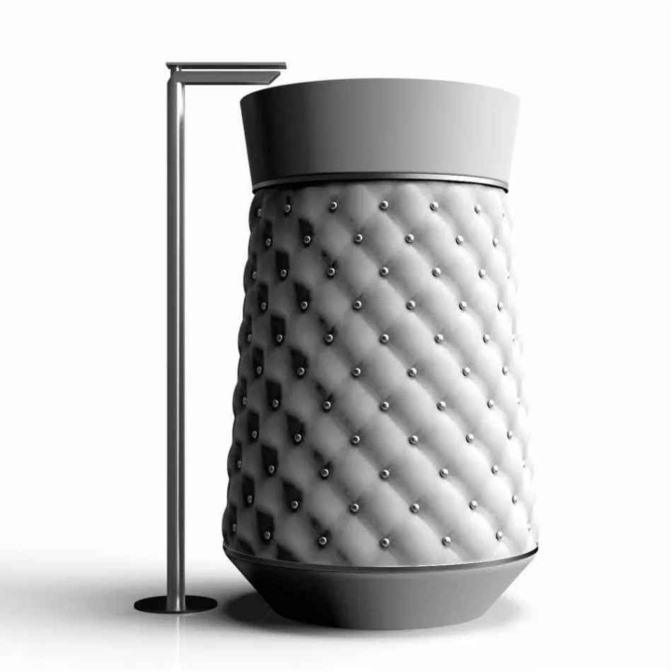 évier design moderne autoportante en Adamantx® Elizabeth Viadurini