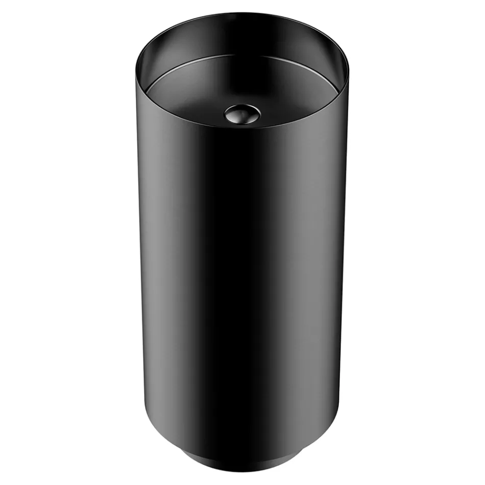 Lavabo design sur pied en acier inoxydable en différentes finitions - Jasmine Viadurini