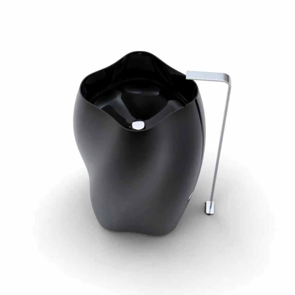 lavabo autoportant de la conception de fleur moderne made in Italy Viadurini