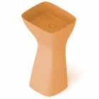 Lavabo sur pied en céramique moderne fabriqué en Italie, Firmino Viadurini