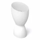 Lavabo moderne en céramique sur pied fabriqué en Italie, Basile Viadurini