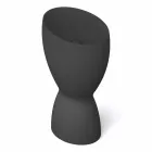 Lavabo moderne en céramique sur pied fabriqué en Italie, Basile Viadurini