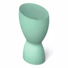 Lavabo moderne en céramique sur pied fabriqué en Italie, Basile Viadurini