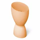 Lavabo moderne en céramique sur pied fabriqué en Italie, Basile Viadurini