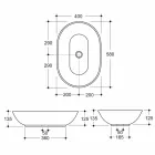 Plan de travail en céramique design moderne fabriqué en Italie Viadurini
