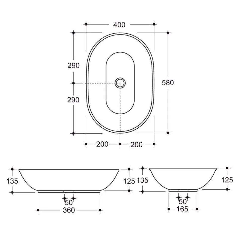 Plan de travail en céramique design moderne fabriqué en Italie Viadurini