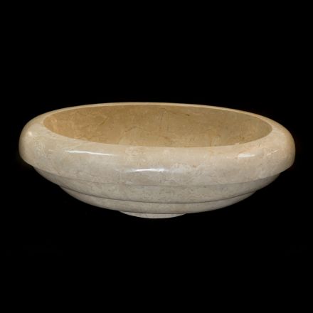 Vasque à poser en marbre design Tito, pièce unique Viadurini