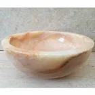 Lavabo en pierre naturelle design Ana, fait main Viadurini