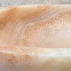 Lavabo en pierre naturelle design Ana, fait main Viadurini