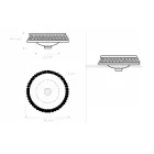 Lavabo en porcelaine avec pétales appliqués à la main Made in Italy - Amarone Viadurini