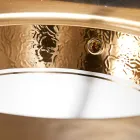 Évier à encastrer en Fire Clay avec bande en différentes finitions Made in Italy - Erioli Viadurini